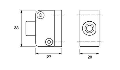 8K102 Window Push Lock