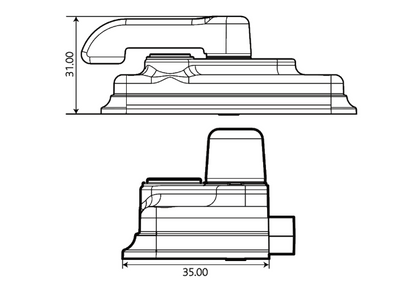 High Security Classic Lever Pivot Lock