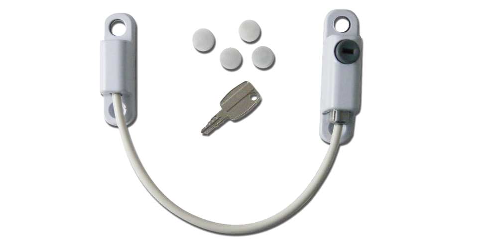 150mm Locking Cable Window Restrictor