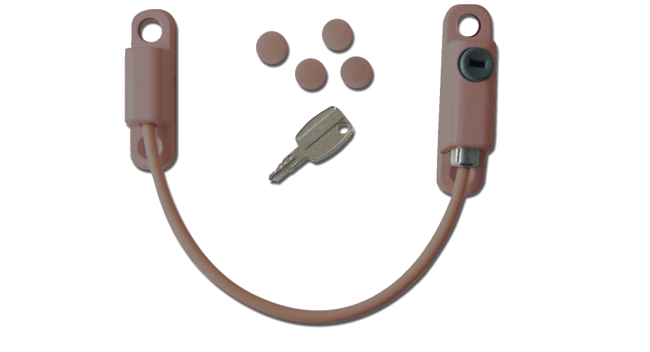 150mm Locking Cable Window Restrictor