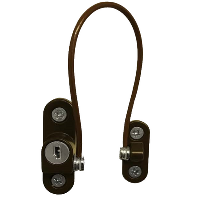 200mm Mini Locking Cable Window Restrictor