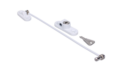 200mm Mini Locking Cable Window Restrictor