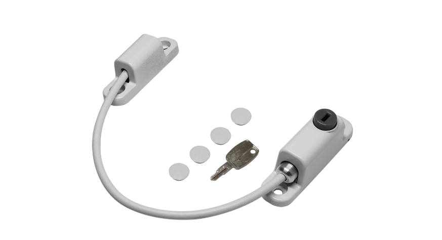 150mm Locking Window Cable Restrictor