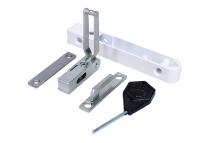 Multivent UPVC Window Restrictor