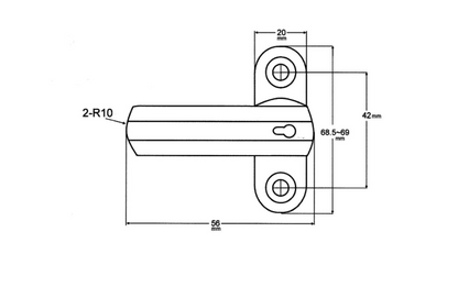 8K103 Sash Stopper