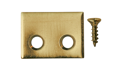 ROLA Sash Window Stop Plate - Pack of 10 Plates & 20 Screws
