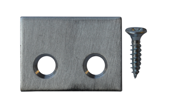 ROLA Sash Window Stop Plate - Pack of 10 Plates & 20 Screws