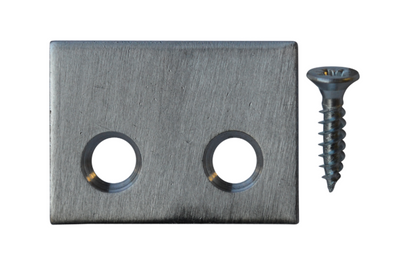 ROLA Sash Window Stop Plate - Pack of 10 Plates & 20 Screws