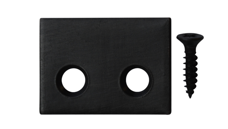 ROLA Sash Window Stop Plate - Pack of 10 Plates & 20 Screws