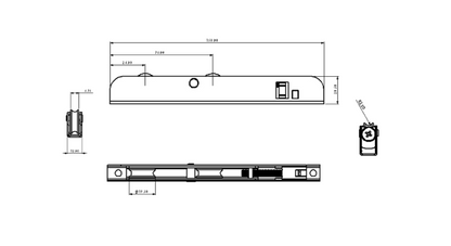 1 Pair Of Patio Rollers