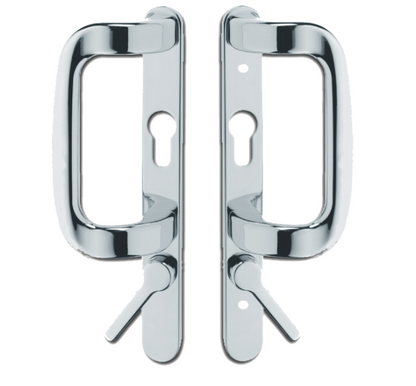 Sparta Patio Door Handle With Levers - Euro