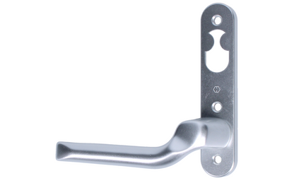 NTech Villa Balcony Door Handle 3 Fix Internal Handed With Cutout To Suit Rococo Scandinavian Oval