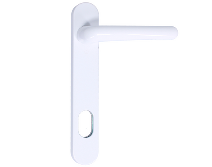 NTech Villa Balcony Door Handle External With Cutout To Suit Scandinavian Oval