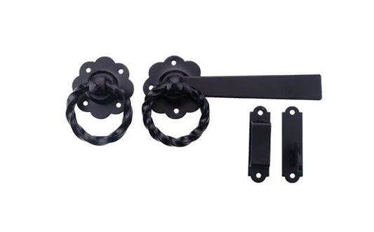 Twisted Ring Gate Latch