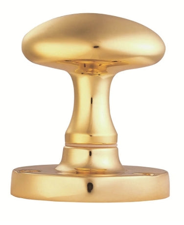 Victorian Half Sprung Oval Mortice Knob