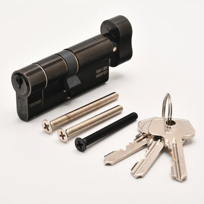 Euro Key & Thumbturn Cylinders British Standard Kitemarked TS007 1* With Turn Side 40