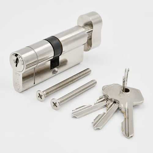 Euro Key & Thumbturn Cylinders British Standard Kitemarked TS007 1* With Turn Side 40