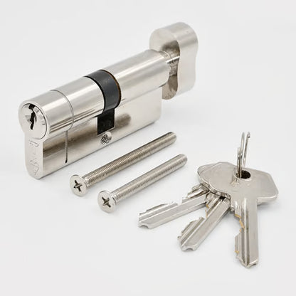 Euro Key & Thumbturn Cylinders British Standard Kitemarked TS007 1* With Turn Side 40