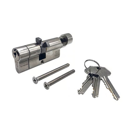 Banham 363 Type Mortice Euro Key & Thumbturn Cylinder