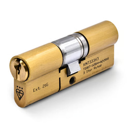 Euro Double Cylinders British Standard Kitemarked TS007 3*