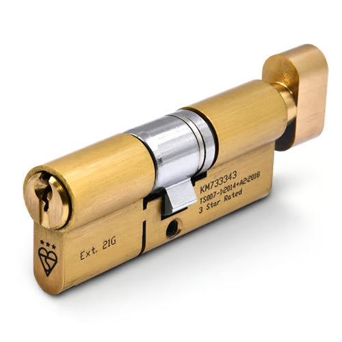 Euro Key & thumbturn Cylinders British Standard Kitemarked TS007 3*