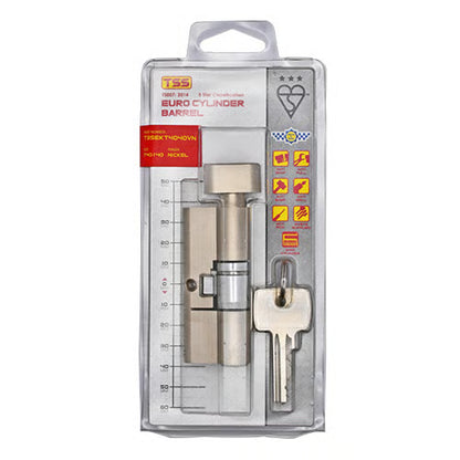 Euro Key & thumbturn Cylinders British Standard Kitemarked TS007 3*