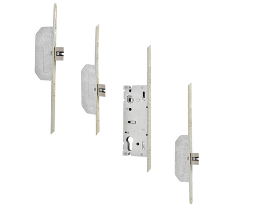 Autofire 3 Latch 20mm Radius Faceplate For Composite Doors