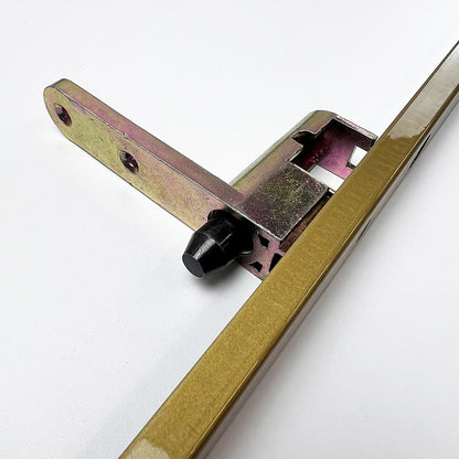 TLB Series 5 Point Latch 10 Pin Bolts 2 Shoot Bolt U-Rail 20mm Faceplate Multipoint Door Lock - Key Wind