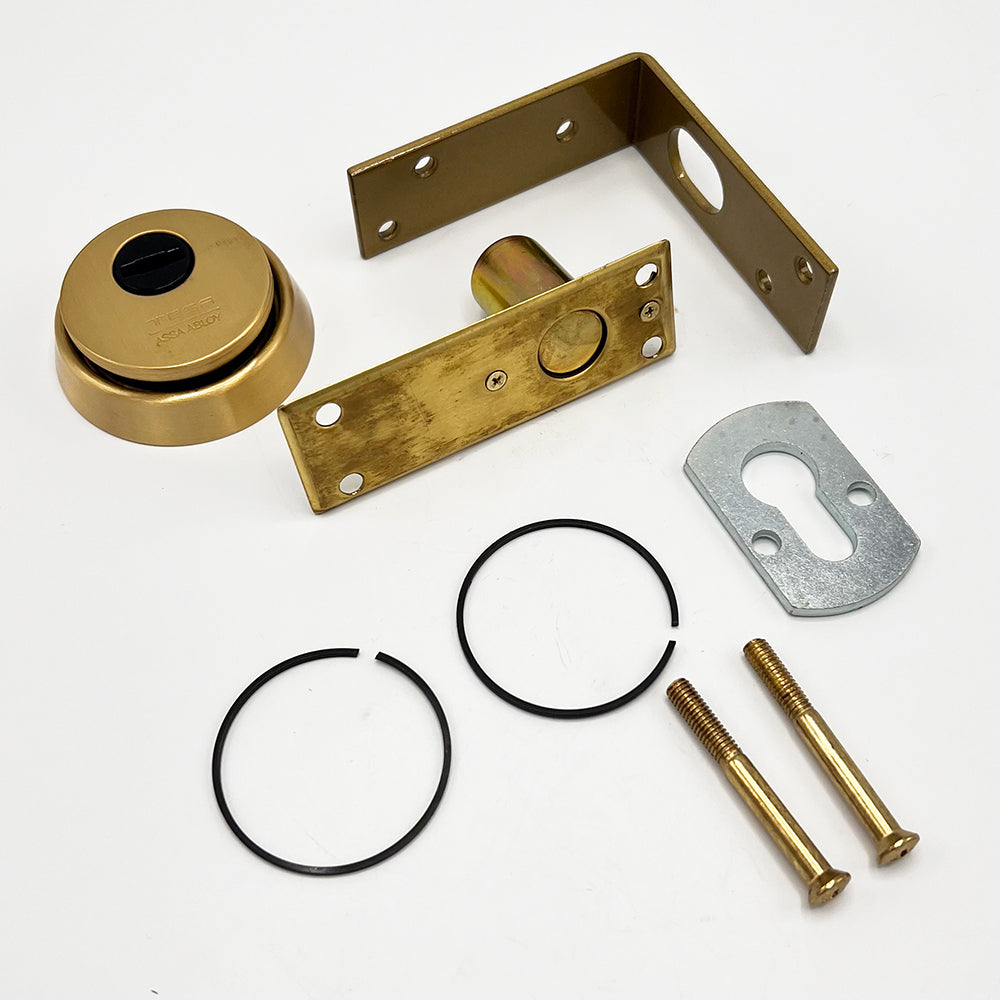 TLB Series 5 Point Latch 10 Pin Bolts 2 Shoot Bolt U-Rail 20mm Faceplate Multipoint Door Lock - Key Wind