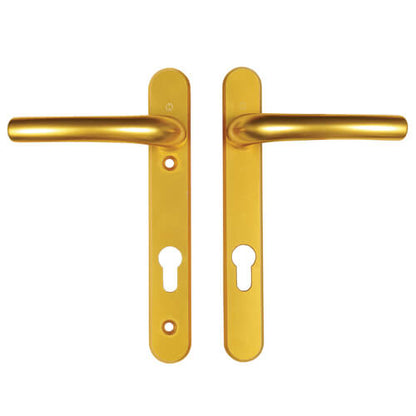 Tokyo Lever Lever UPVC Multipoint Door Handles - 92mm PZ Unsprung 122mm Screw Centres