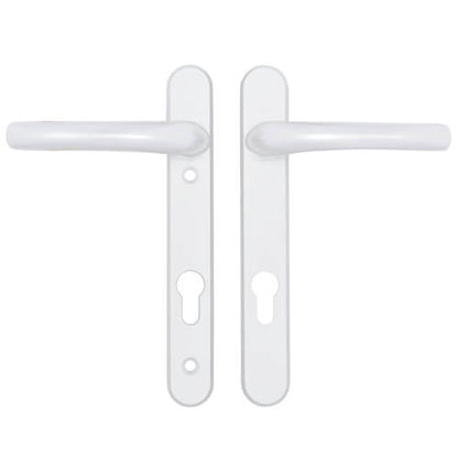 Tokyo Lever Lever UPVC Multipoint Door Handles - 92mm PZ Unsprung 122mm Screw Centres