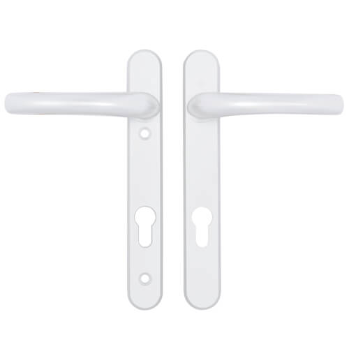 Tokyo Lever Lever UPVC Multipoint Door Handles - 92mm PZ Unsprung 122mm Screw Centres