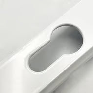 Tokyo Lever Lever UPVC Multipoint Door Handles - 92mm PZ Unsprung 122mm Screw Centres