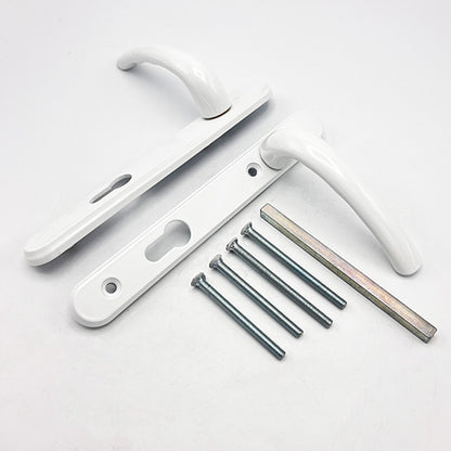 Tokyo Lever Lever UPVC Multipoint Door Handles - 92mm PZ Unsprung 122mm Screw Centres