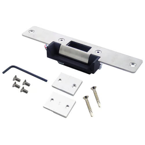 AL110 ANSI Electric Release 12v/24v DC- Long 200mm Faceplate