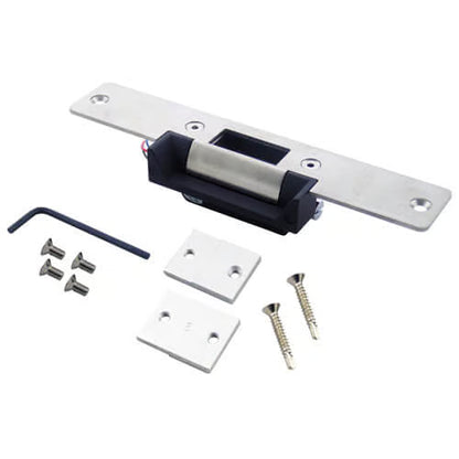 AL110 ANSI Electric Release 12v/24v DC- Long 200mm Faceplate