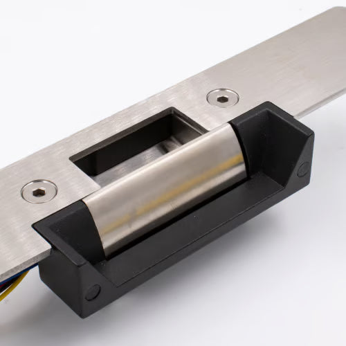 AL110 ANSI Electric Release 12v/24v DC- Long 200mm Faceplate