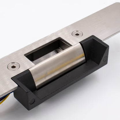 AL110 ANSI Electric Release 12v/24v DC- Long 200mm Faceplate