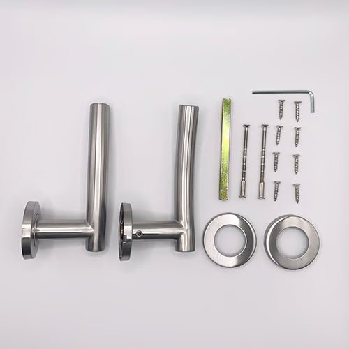 Fire Rated Stainless Steel (SSS) 19mm Arched Lever On Rose Furniture