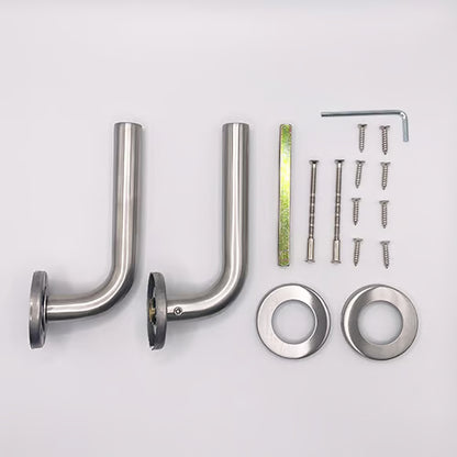 Fire Rated Stainless Steel (SSS) 19mm Straight Lever On Rose Furniture