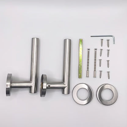 Fire Rated Stainless Steel (SSS) 19mm T Bar Lever On Rose Furniture