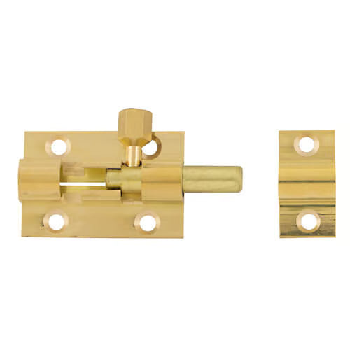 Standard Duty Straight Barrel Bolt - Width 25mm