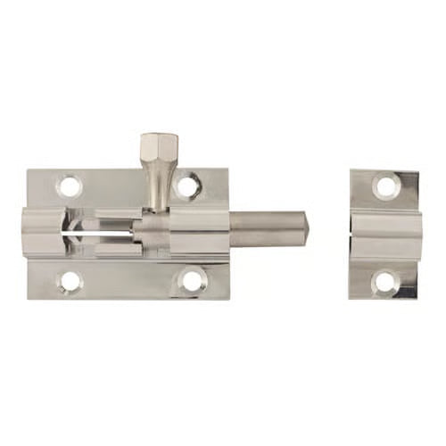 Standard Duty Straight Barrel Bolt - Width 25mm