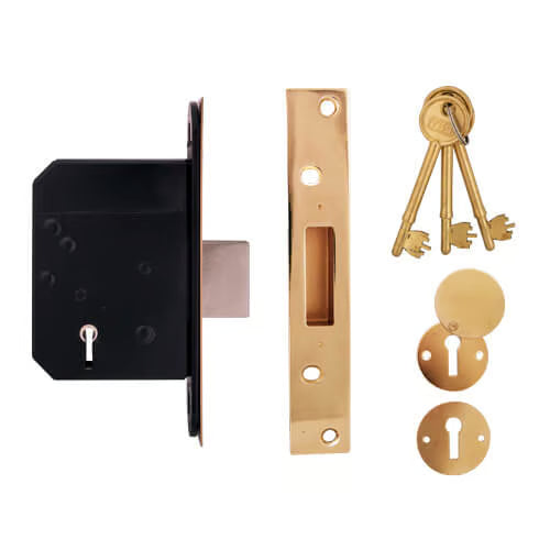 British Standard 5 Lever Mortice Deadlock
