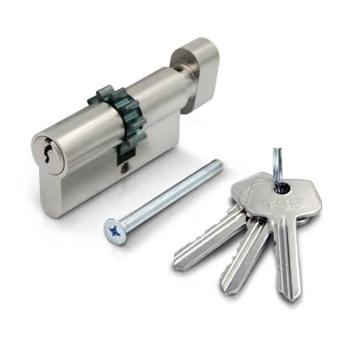 10 Tooth Cog Cam Euro Key & Turn Cylinders