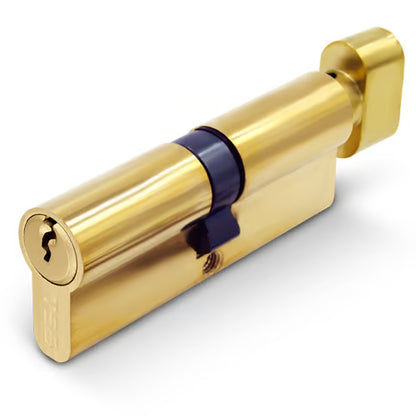 Euro Key and Turn Cylinders With Turn Side 35