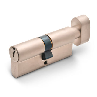 Euro Key and Turn Cylinders With Turn Side 35