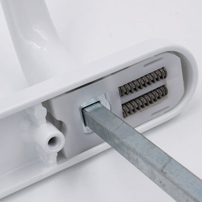Lever UPVC Multipoint Door Handles - 92mm PZ Sprung 122mm Screw Centres