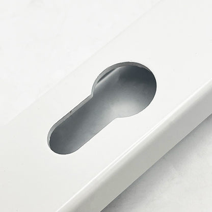 Moveable Pad UPVC Multipoint Door Handles - 92mm PZ Sprung 122mm Screw Centres