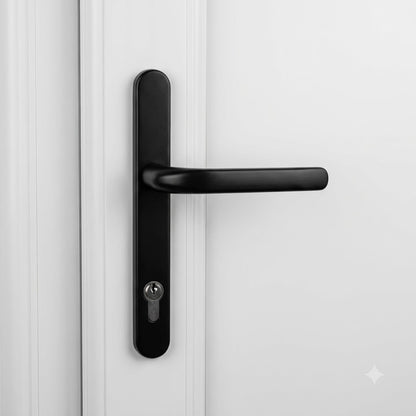 Lever UPVC Multipoint Door Handles - 92mm PZ Sprung 210mm Screw Centres